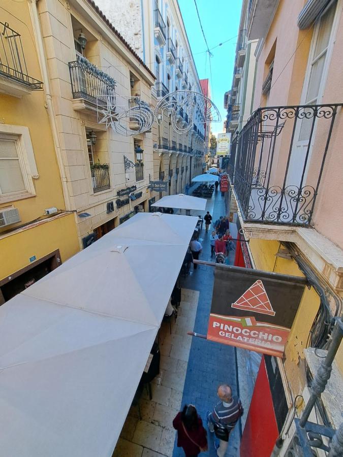 Calle Mayor Next To Beach Alicante Buitenkant foto